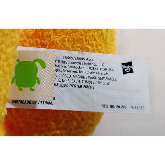 Ugly Doll Wade The Helper Orange w/Blue Apron 13" Plush - Picture 3 of 3